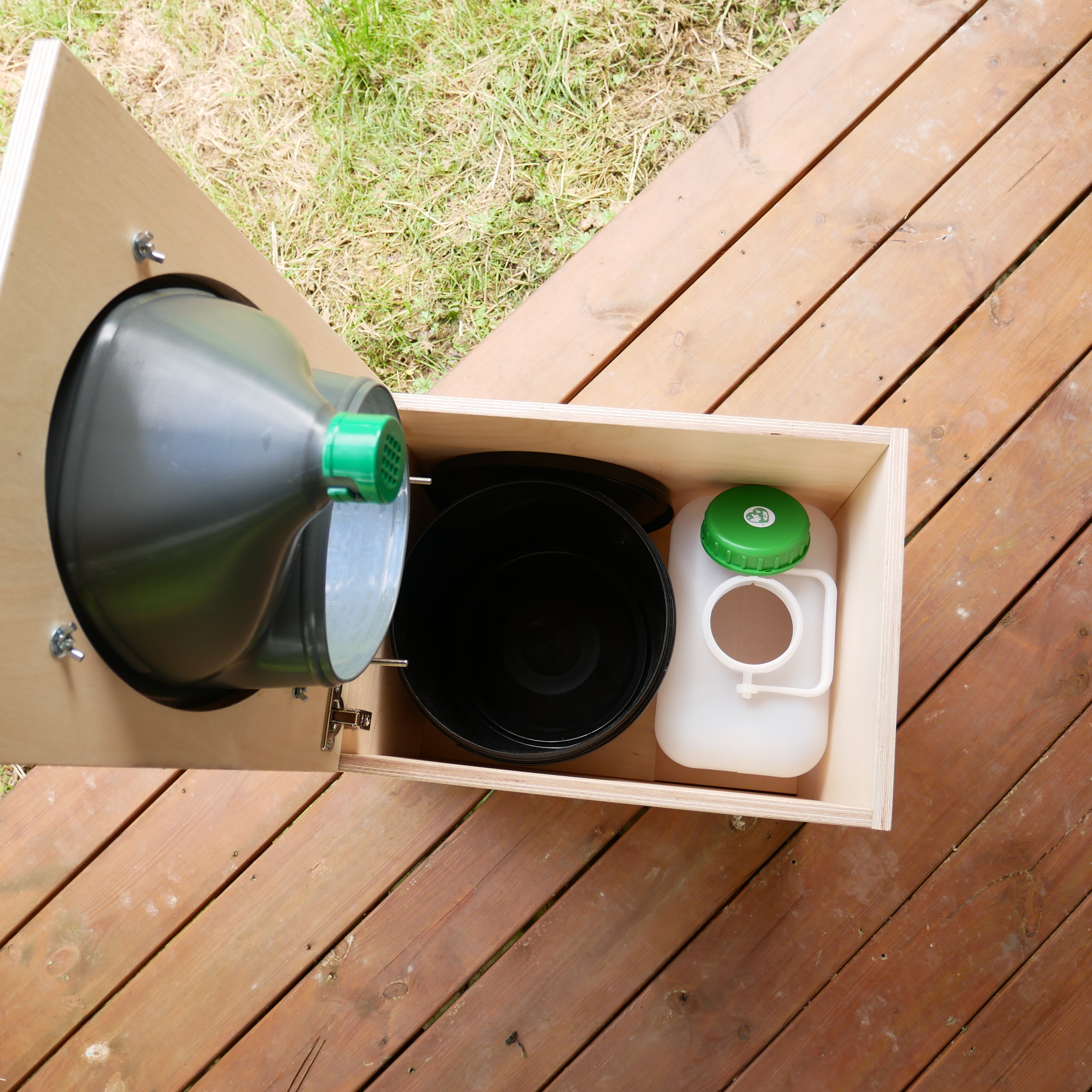 Notre passage aux toilettes sèches J